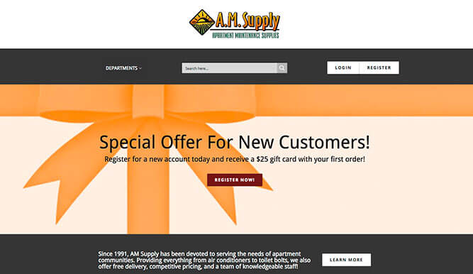 B2B E-Commerce Website